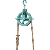 Braun Baurolle Seilrad-Ø 190 mm mit Hakensicherung...